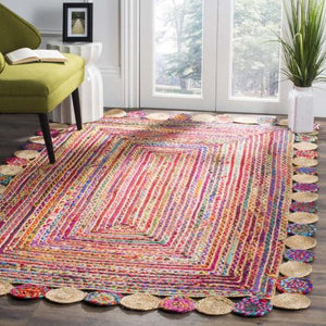 Safavieh Cape Cod Rug Collection CAP201A - Red / Multi
