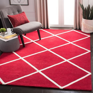 Safavieh Chatham Rug Collection CHT720G - Red / Ivory