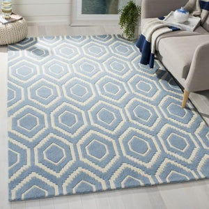 Safavieh Chatham Rug Collection CHT731B - Blue / Ivory
