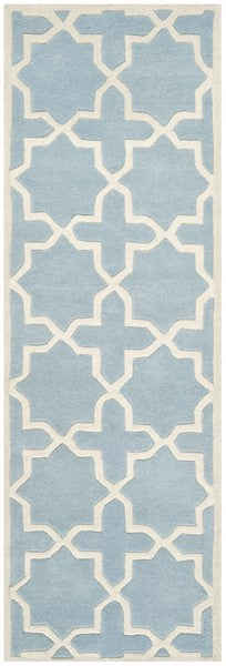 Safavieh Chatham Rug Collection CHT732B - Blue / Ivory