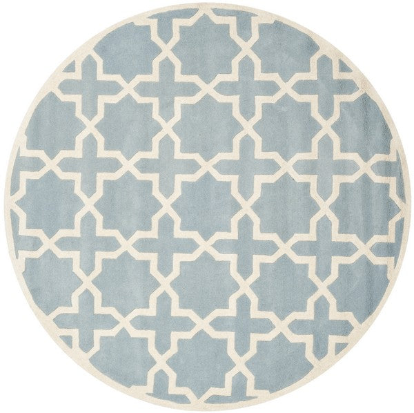Safavieh Chatham Rug Collection CHT732B - Blue / Ivory