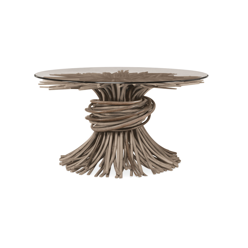 Chronograph Knot Dining Table-Grey