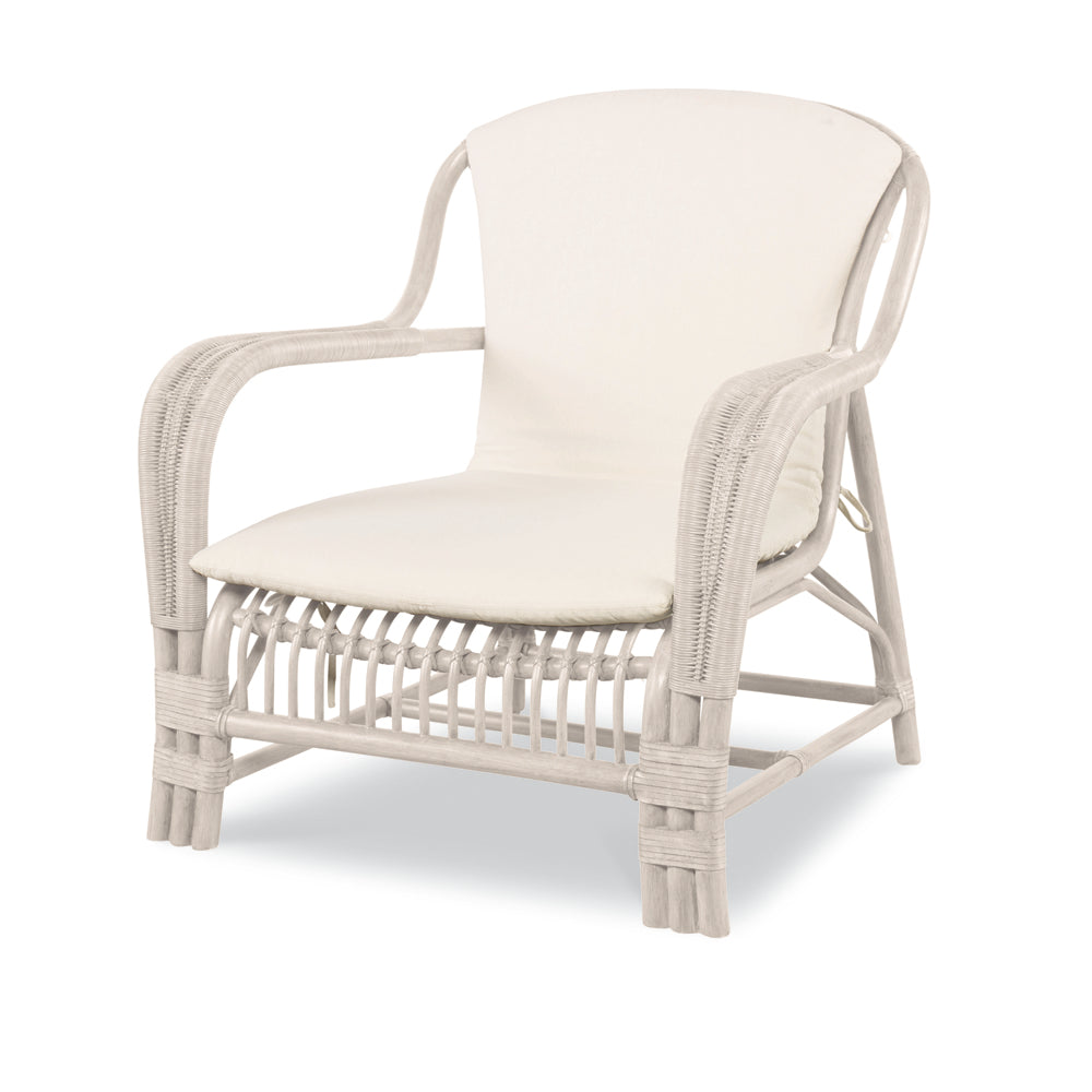 Simone Lounge Chair-Pn/Flax