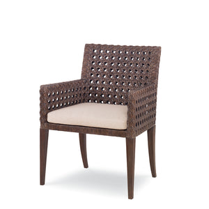 Litchfield Arm Chair-Mk/Flax | Century Furniture - CT4001A-MK-FL