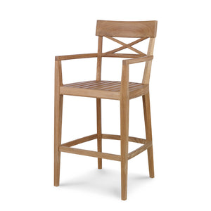 Teak Bar Stool | Century Furniture - D43-57