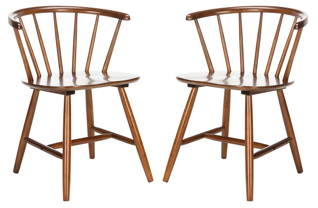 Safavieh Ceres Dining Chair-Walnut (Set of 2)