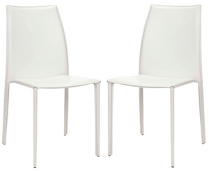Safavieh Korbin Side Chair-White (Set of 2)