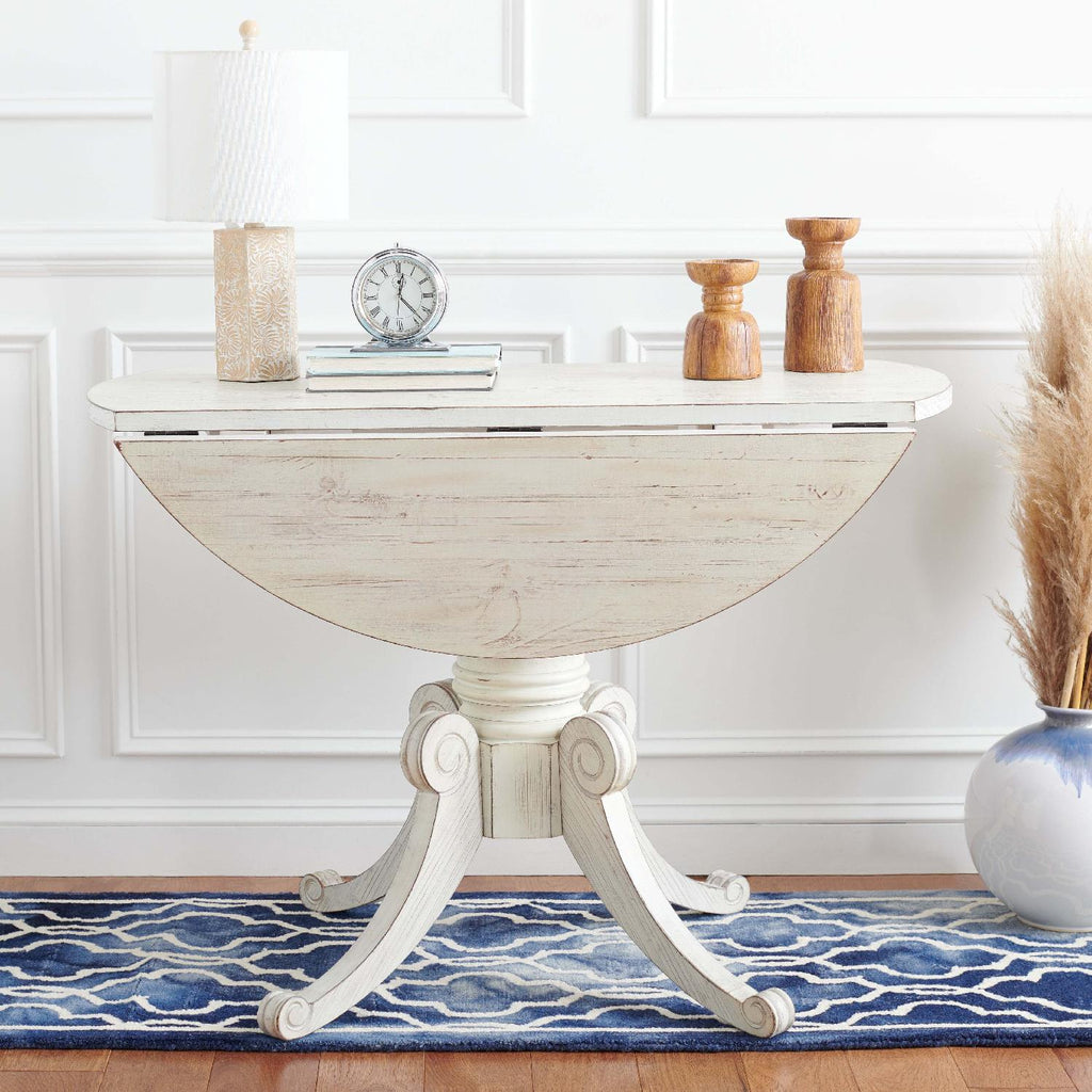 Safavieh Forest Drop Leaf Dining Table - Antique White