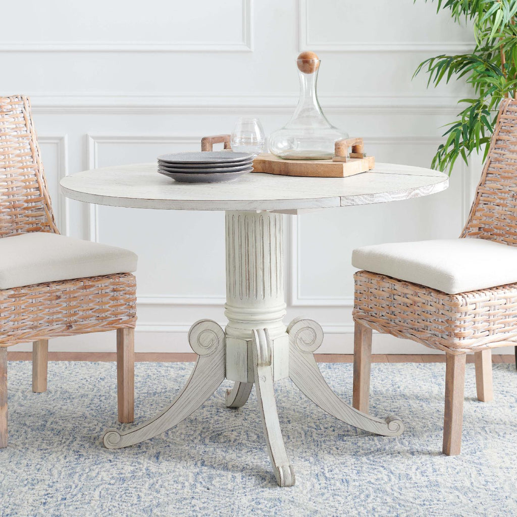 Safavieh Forest Drop Leaf Dining Table - Antique White