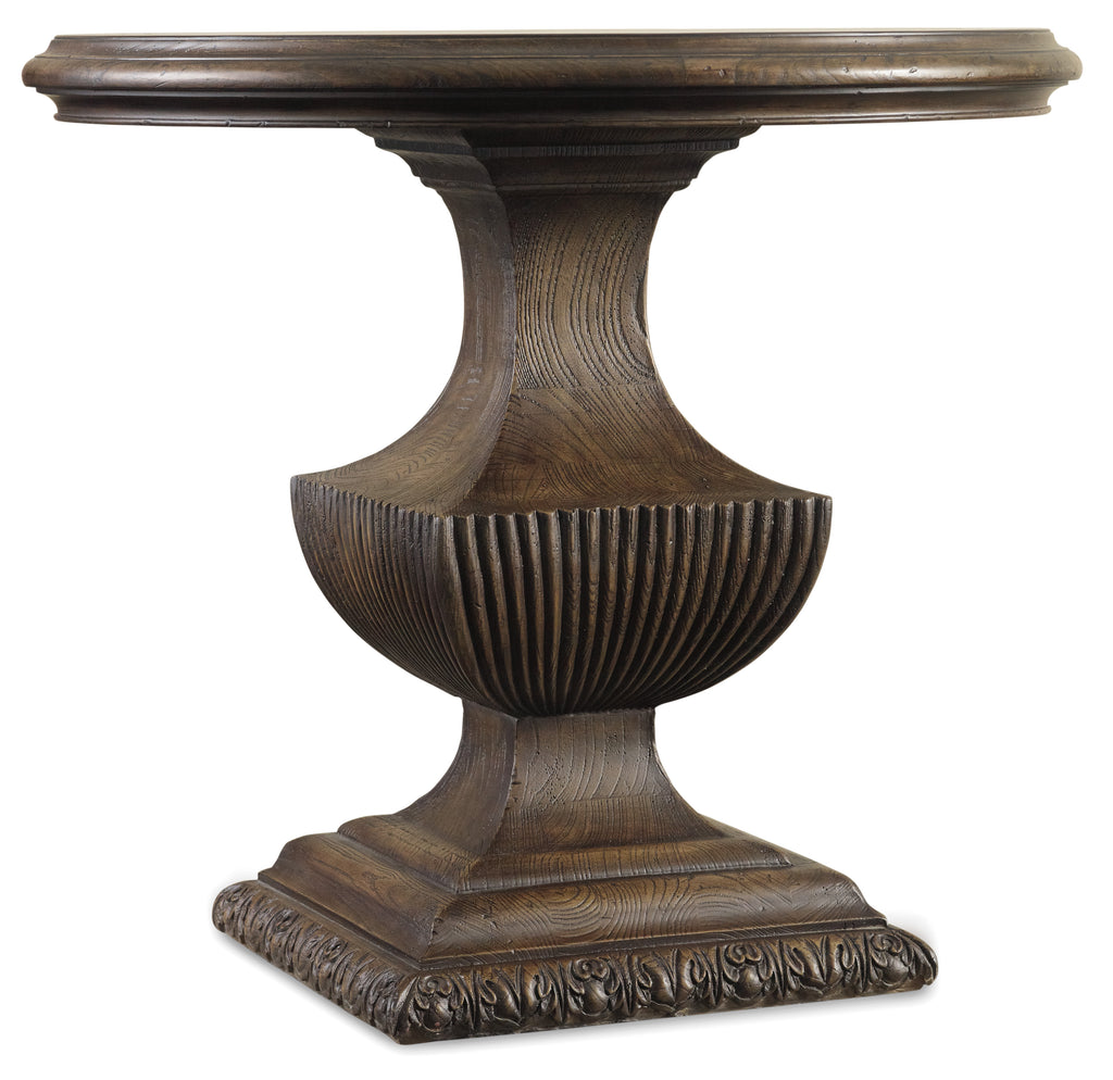 Rhapsody Urn Pedestal Nightstand | Hooker Furniture - 5070-90015
