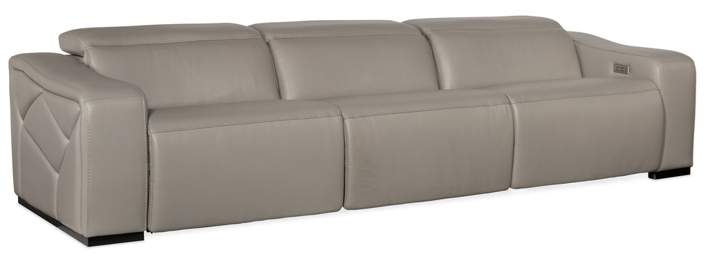 Opal 3 Piece Sofa with 2 Power Recliners & Power Headrest | Hooker Furniture - SS602-GP3-091