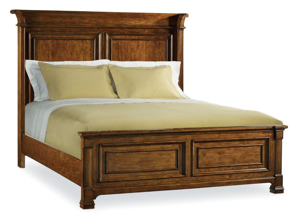 Tynecastle California King Panel Bed | Hooker Furniture - 5323-90260