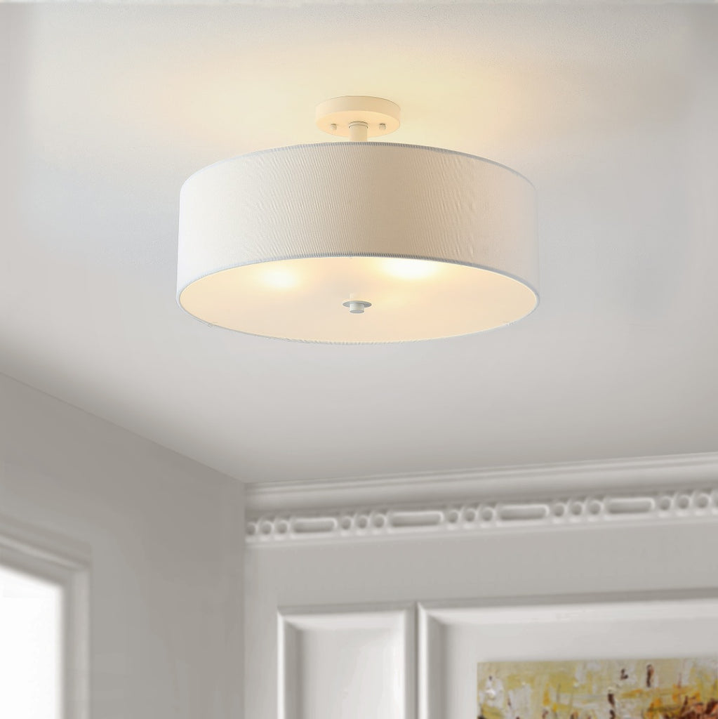 Safavieh Jolana Flush Mount, White