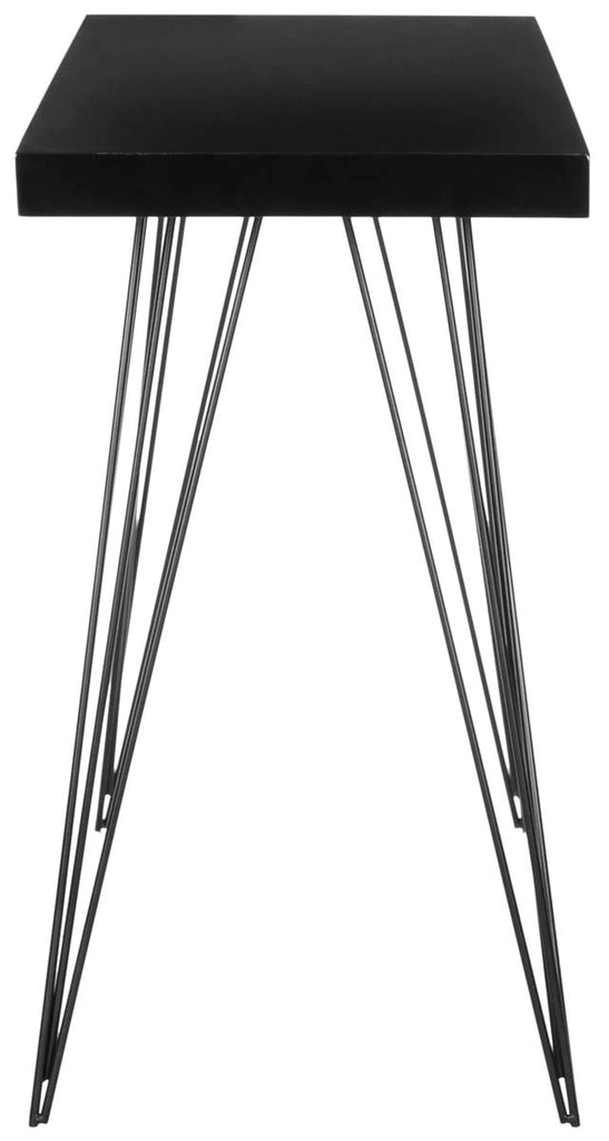 Safavieh Wolcott Retro Mid Century Lacquer Console - Black/Black