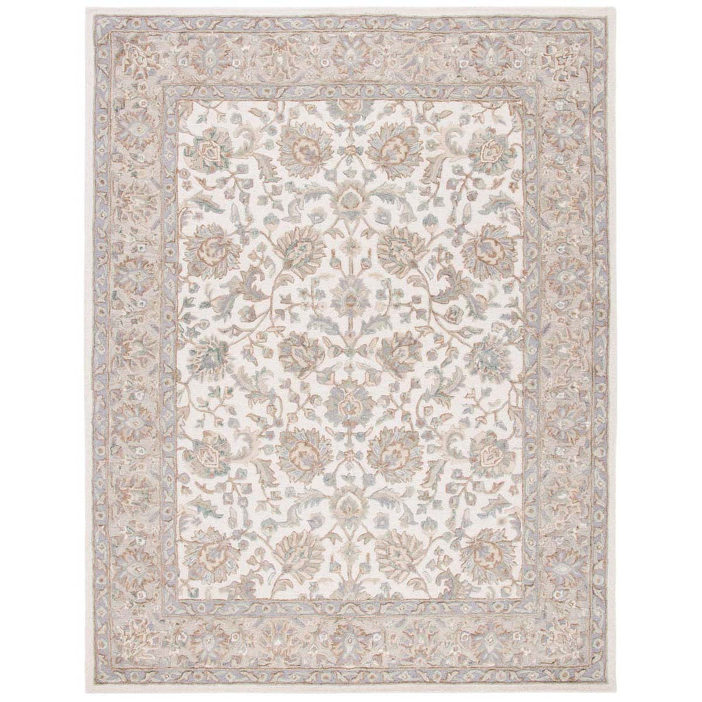 Safavieh Glamour Rug Collection GLM628A - Ivory / Grey