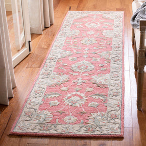 Safavieh Glamour Rug Collection GLM628U - Pink / Beige
