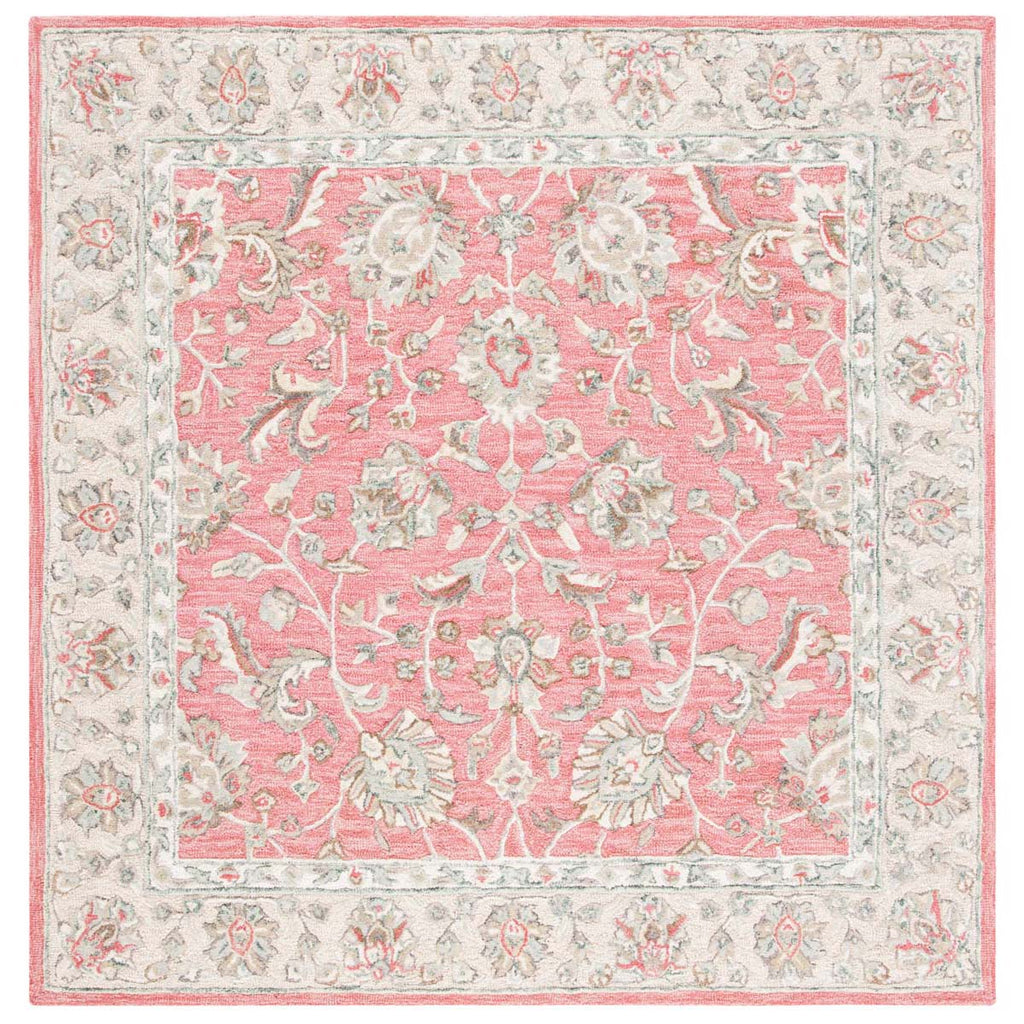 Safavieh Glamour Rug Collection GLM628U - Pink / Beige