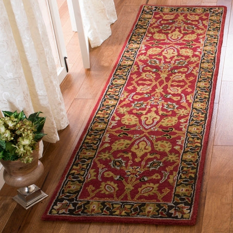 Safavieh Heritage Rug Collection HG745Q - Red / Gold