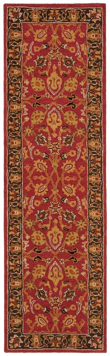 Safavieh Heritage Rug Collection HG745Q - Red / Gold