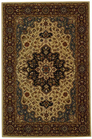 Safavieh Heritage Rug Collection HG760A - Ivory / Red