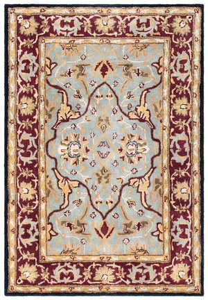 Safavieh Heritage Rug Collection HG794A - Light Blue / Red
