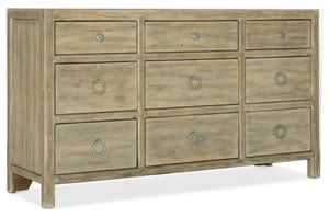 Surfrider Nine-Drawer Dresser | Hooker Furniture - 6015-90202-80
