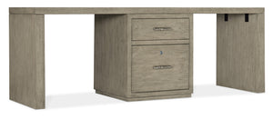 Linville Falls 84" Desk with One Centered File | Hooker Furniture - 6150-10914-85
