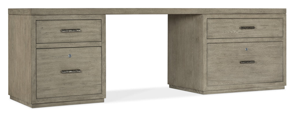 Linville Falls 96" Desk with Small File and Lateral File | Hooker Furniture - 6150-10923-85