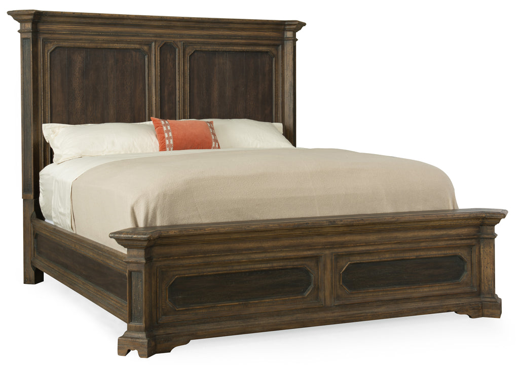Woodcreek Queen Mansion Bed | Hooker Furniture - 5960-90250-MULTI