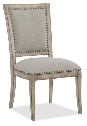 Boheme Vitton Upholstered Side Chair | Hooker Furniture - 5750-75410-LTWD
