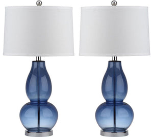 Mercurio 28.5 Inch H Double Gourd Lamp W/ USB (Set of 2) | Safavieh - LIT4155