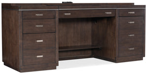 House Blend Computer Credenza | Hooker Furniture - 5892-10464-85