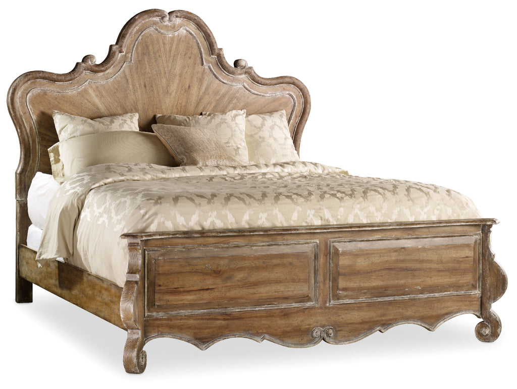 Chatelet California King Wood Panel Bed | Hooker Furniture - 5300-90260