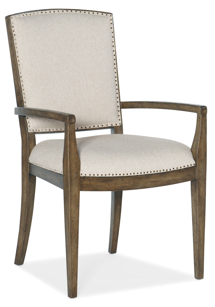 Sundance Carved Back Arm Chair-2 per ctn/price ea | Hooker Furniture - 6015-75401-89