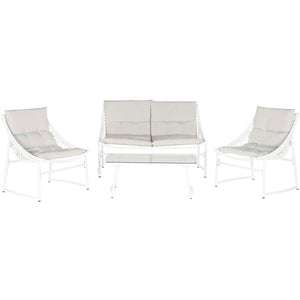 Berkane 4 Pc Outdoor Set | Safavieh - PAT2009