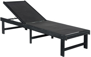 Safavieh Manteca Lounge Chair - Dark Slate Grey