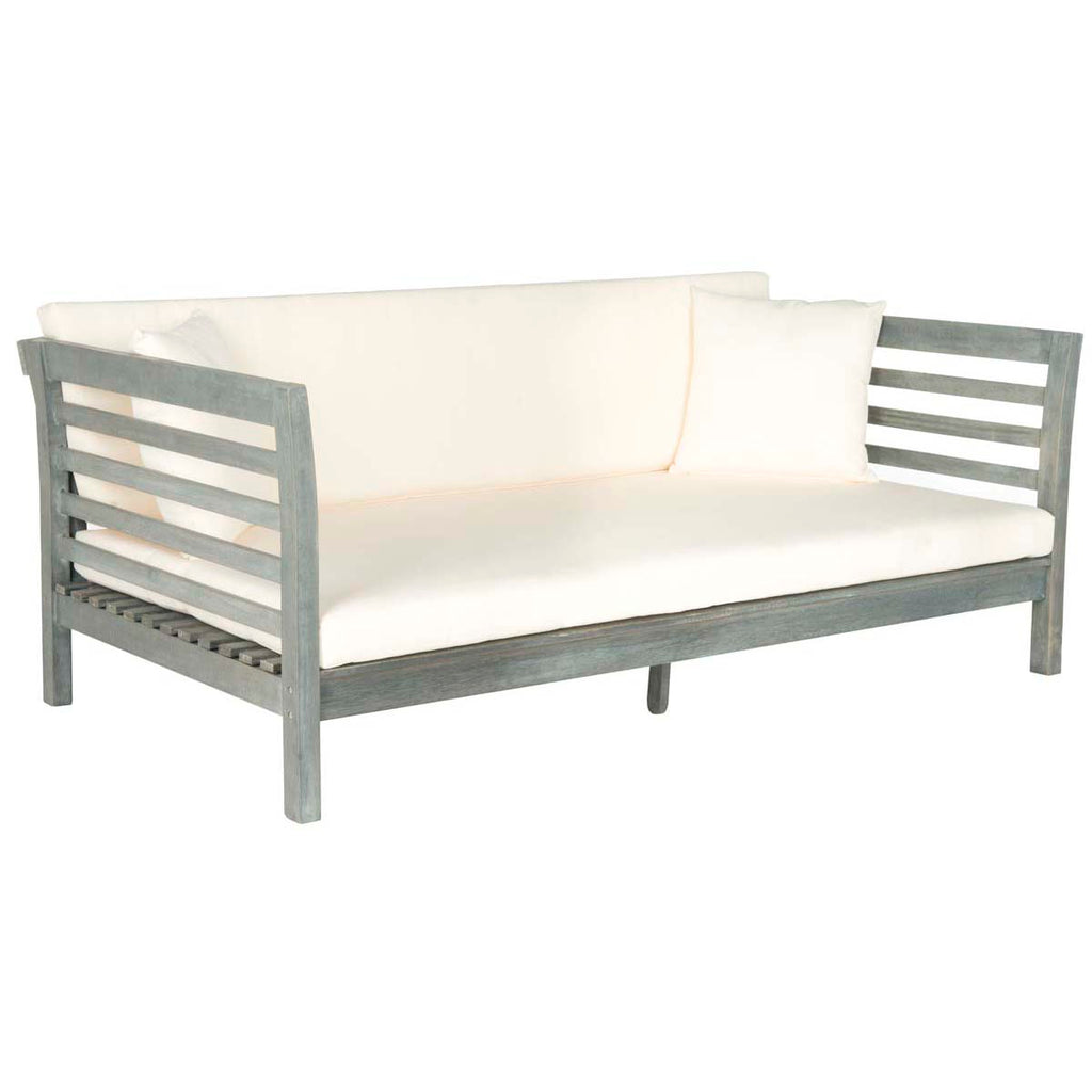 Safavieh Malibu Day Bed - Ash Grey/ Beige
