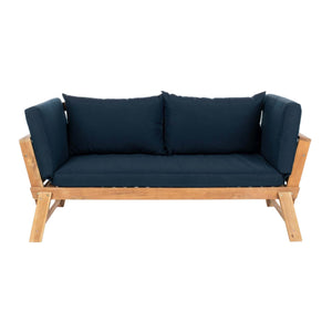 Safavieh Tandra Modern Contemporary Daybed - Natural/Navy
