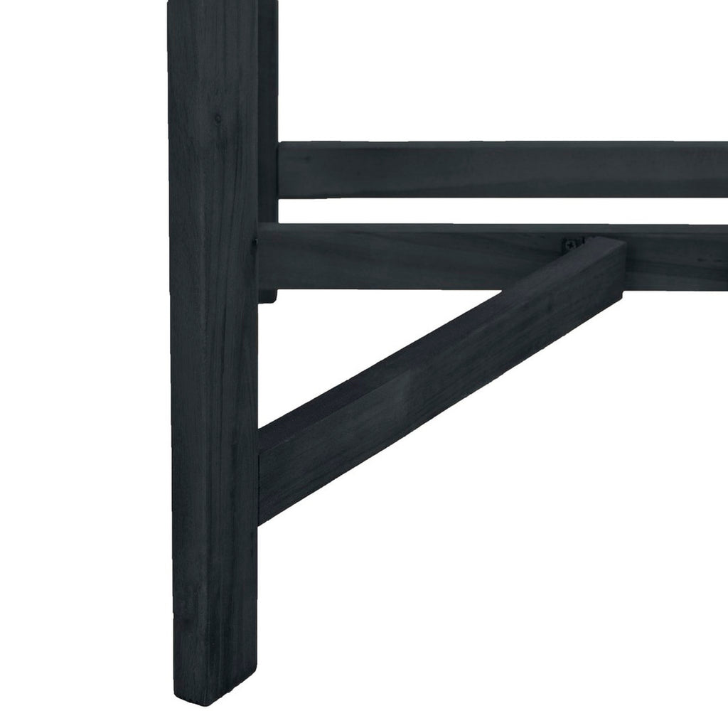 Safavieh Gallo Balcony Bistro Set - Dark Slate Grey