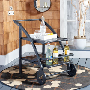 Safavieh Lodi Tea Cart - Black