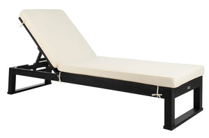Safavieh Solano Sunlounger - Black/Beige