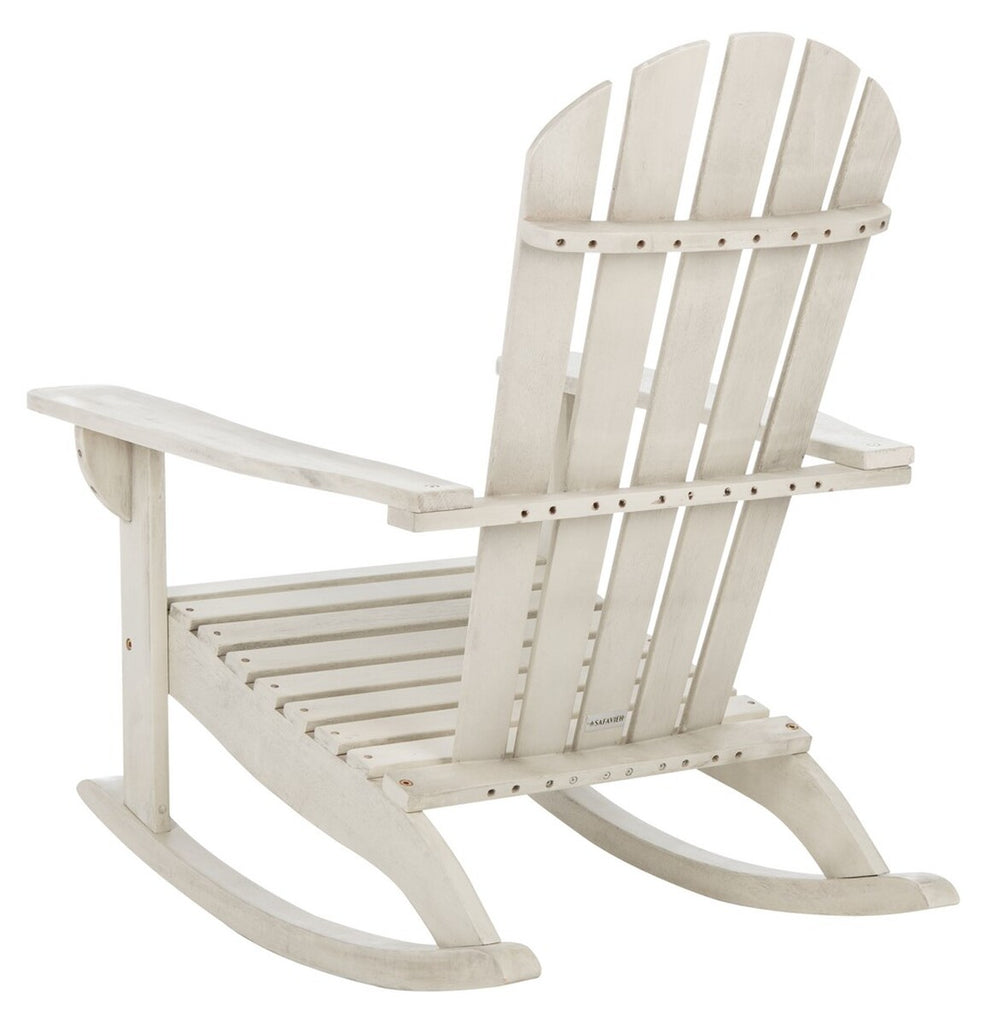 Safavieh Brizio Adirondack Rocking Chair - White