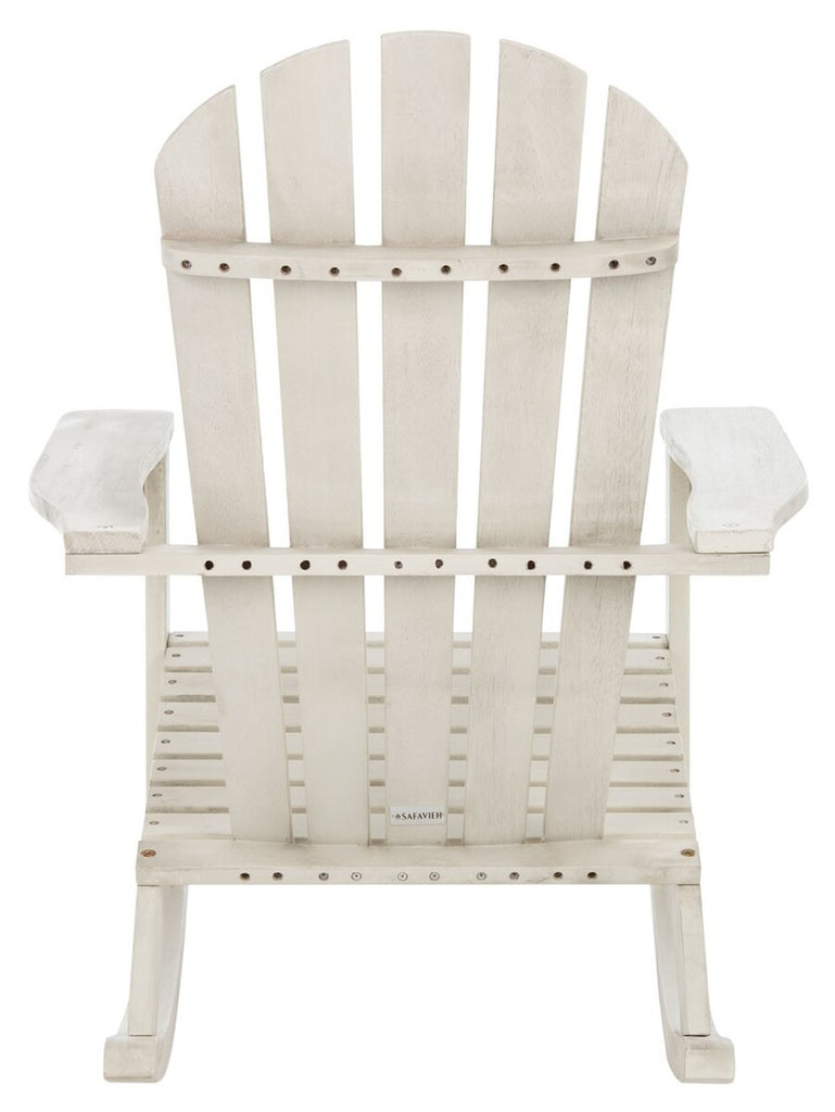 Safavieh Brizio Adirondack Rocking Chair - White