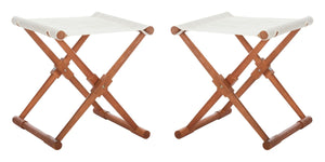 Safavieh Breanne Stool - Beige/Natural (Set of 2)