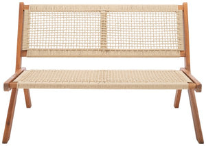 Safavieh Kobina Outdoor Bench - Natural / Natural