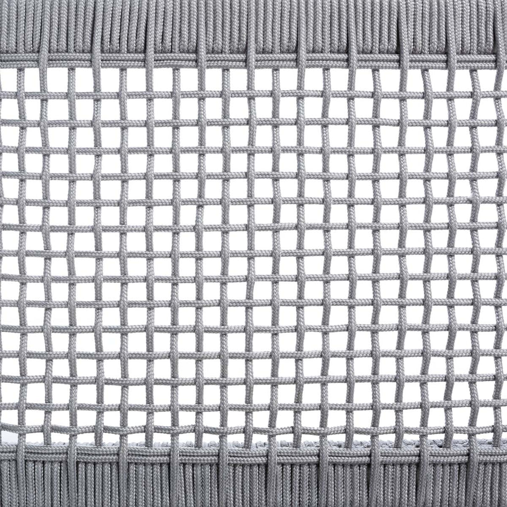 Safavieh Kobina Outdoor Bench - Grey/Grey Rope