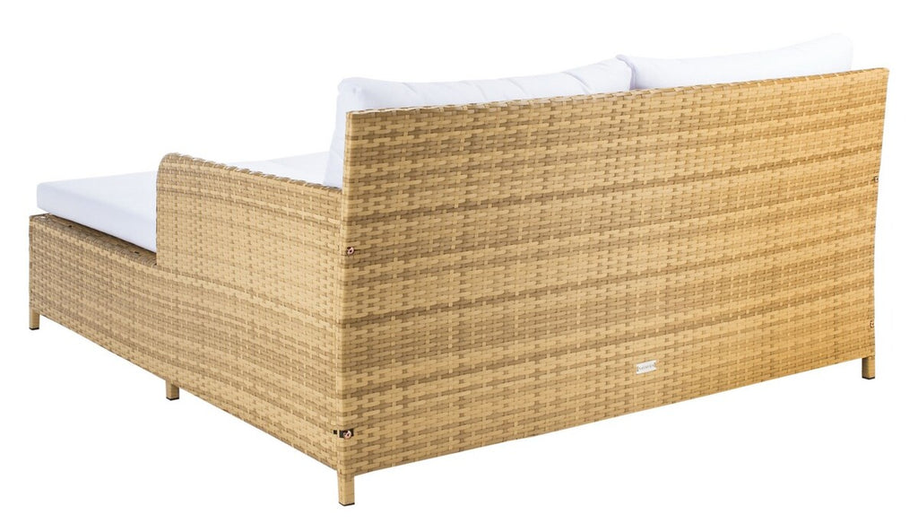 Safavieh Cadeo Daybed - Natural / White