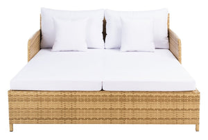 Safavieh Cadeo Daybed - Natural / White
