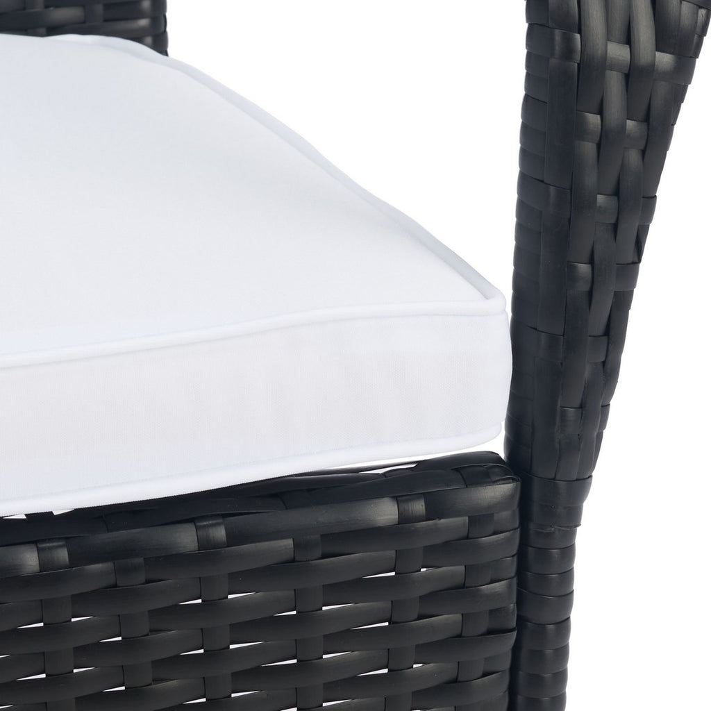 Safavieh Laina Bistro Set - Black / White