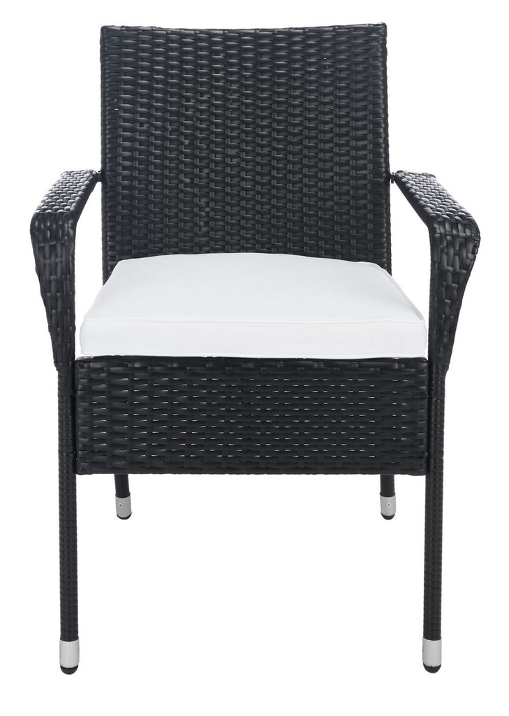 Safavieh Laina Bistro Set - Black / White